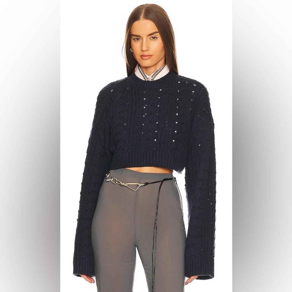 L’Academie Cropped Sweater